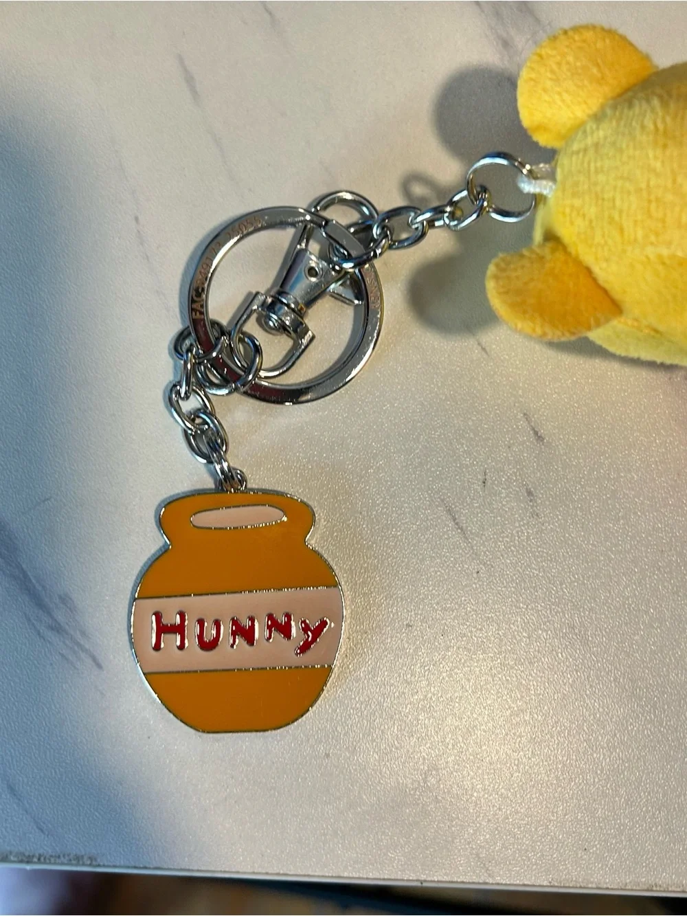 Disney Parks Winnie the Pooh Plush Keychain